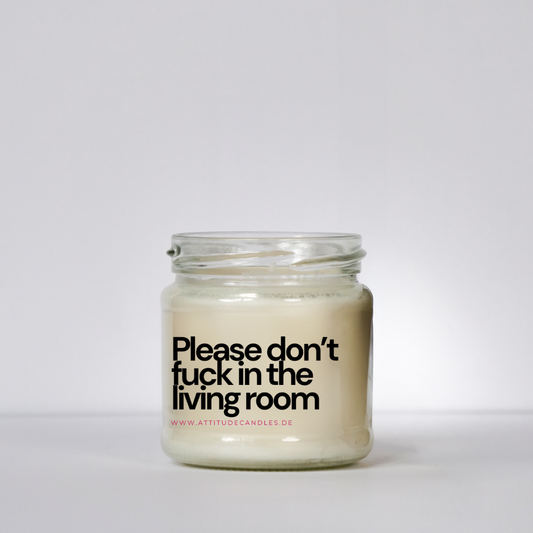 Please do not fuck in the Living Room | Attitude Candles