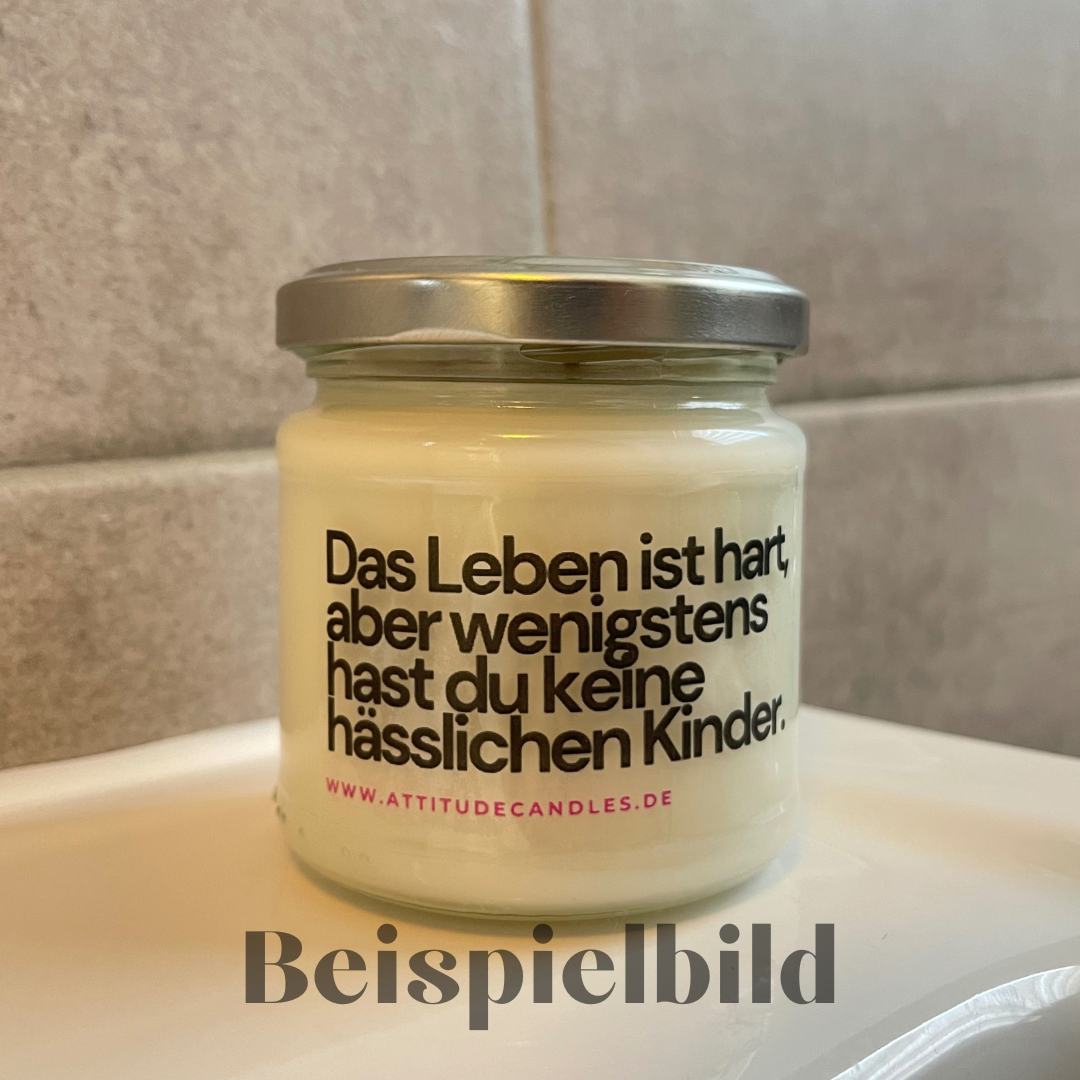 Gute Vorsätze? Ich warte lieber auf Wunder! | Attitude Candles