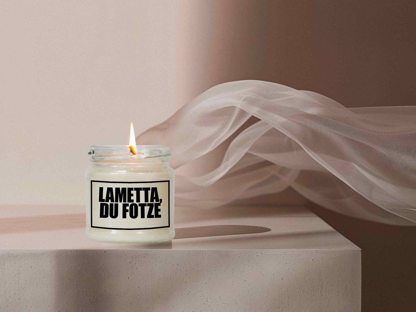 Lametta, du Fotze | Attitude Candles