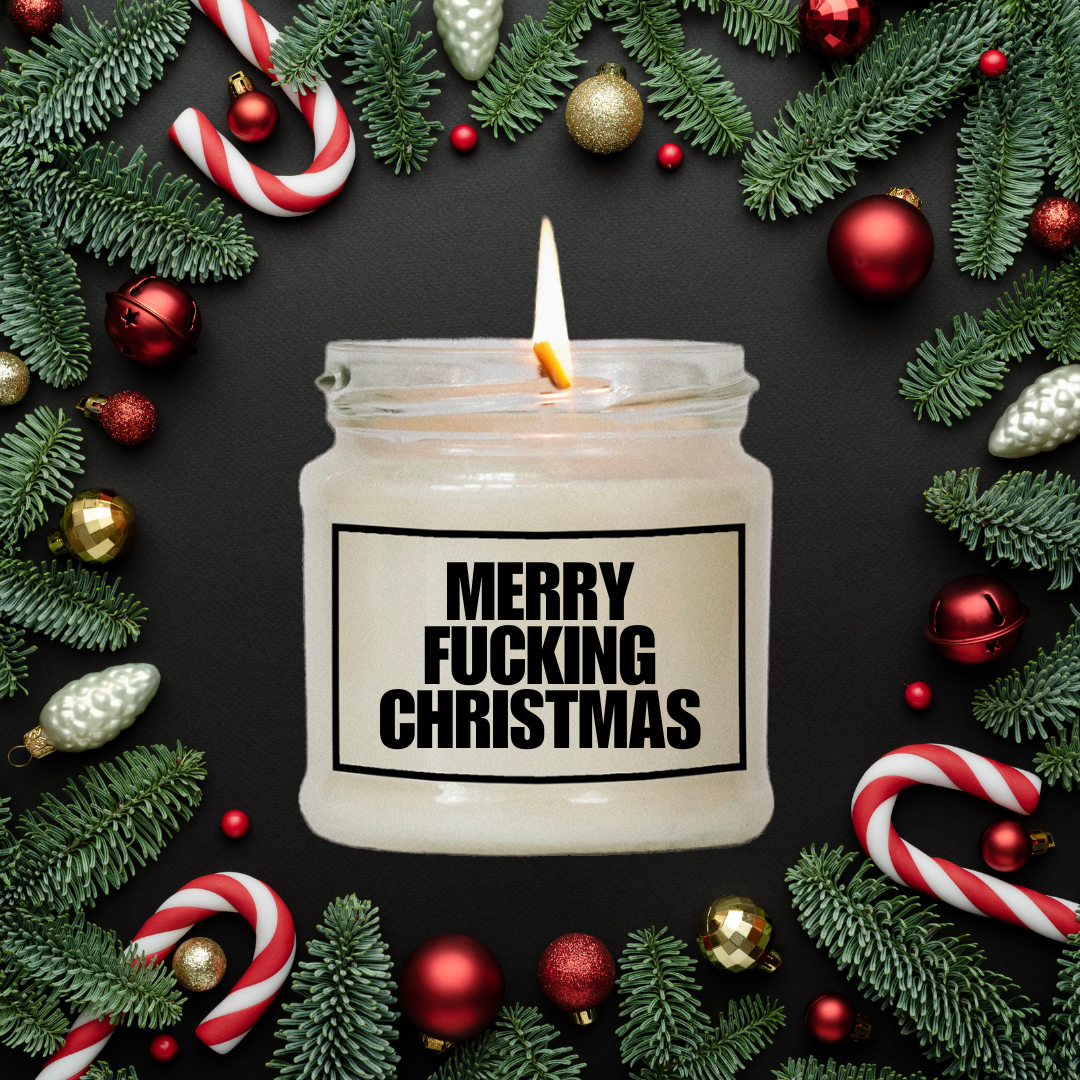 Merry fucking Christmas | Attitude Candles