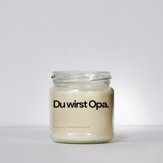 Du wirst Opa | Attitude Candles