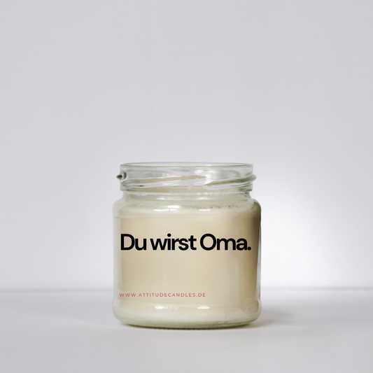 Du wirst Oma | Attitude Candles