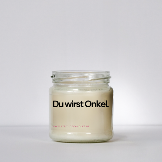 Du wirst Onkel | Attitude Candles