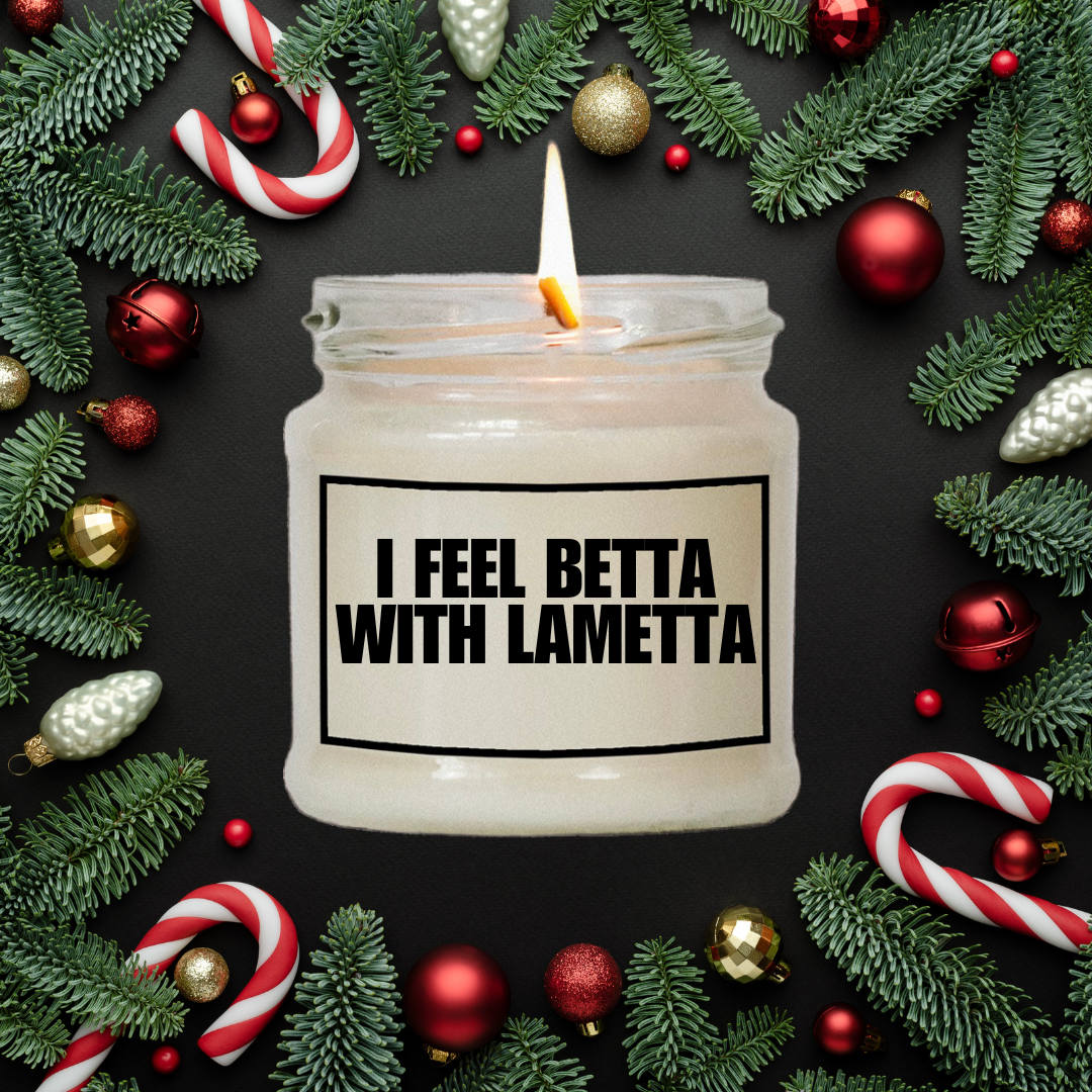 I feel betta with Lametta | Attitude Candles