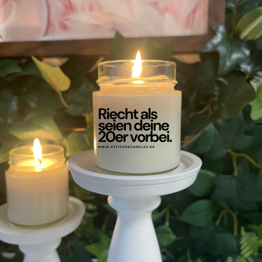 Riecht als seien deine 20er vorbei | Attitude Candles