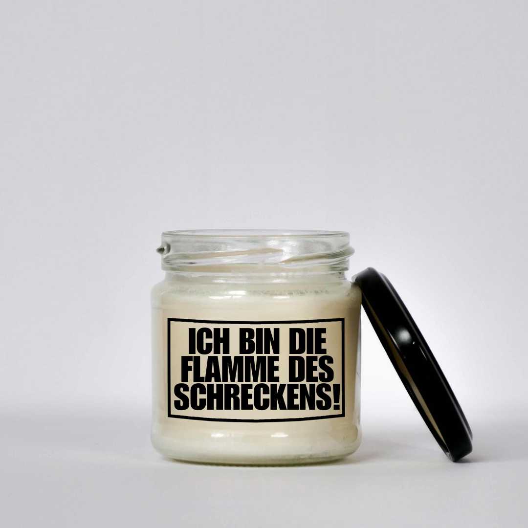 Ich bin die Flamme des Schreckens! | Attitude Candles