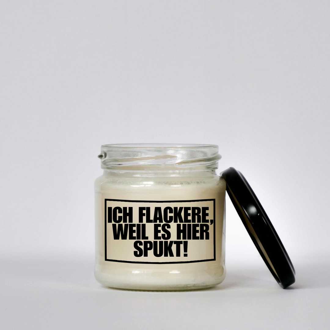 Ich flackere, weil es hier spukt! | Attitude Candles