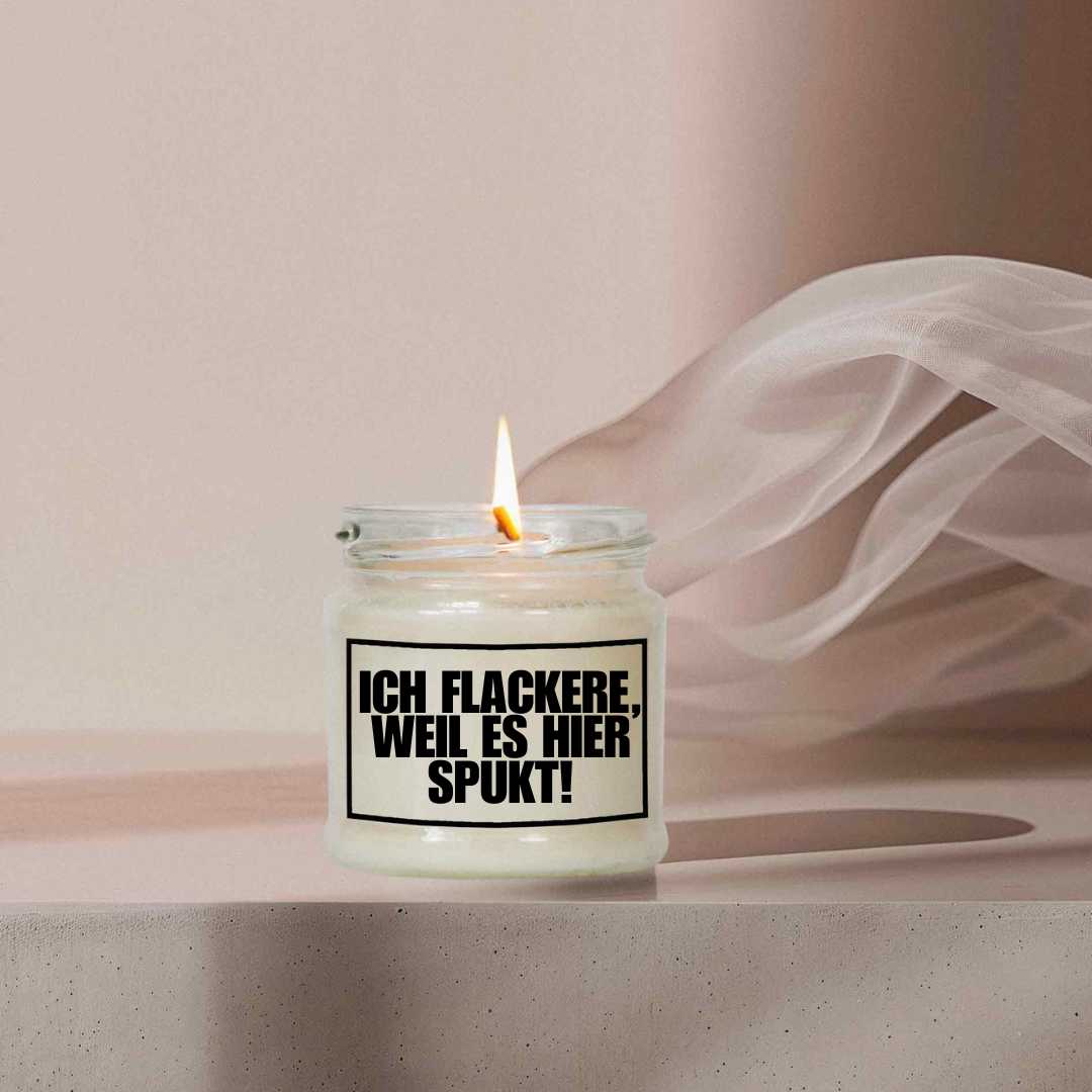 Ich flackere, weil es hier spukt! | Attitude Candles