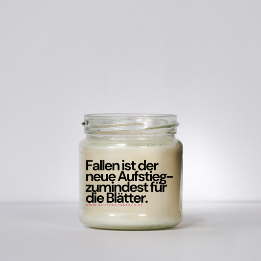 Fallen ist der neue Aufstieg – zumindest für die Blätter | Attitude Candles