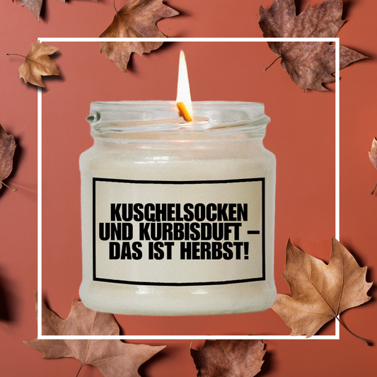 Kuschelsocken und Kürbisduft – das ist Herbst! | Attitude Candles