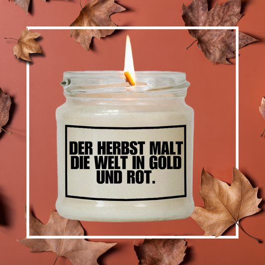 Der Herbst malt die Welt in Gold und Rot | Attitude Candles