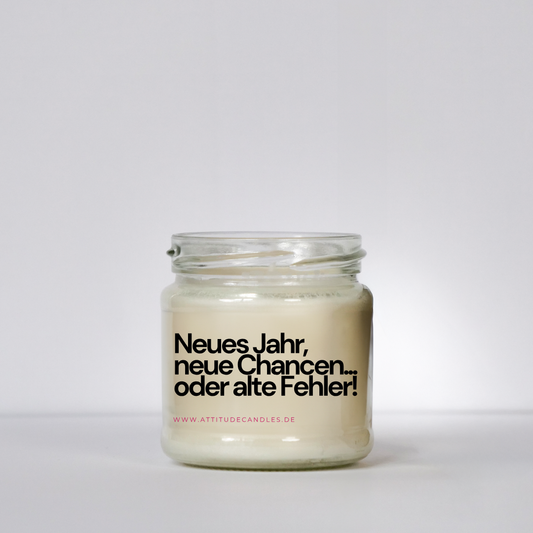 Neues Jahr, neue Chancen... oder alte Fehler! | Attitude Candles