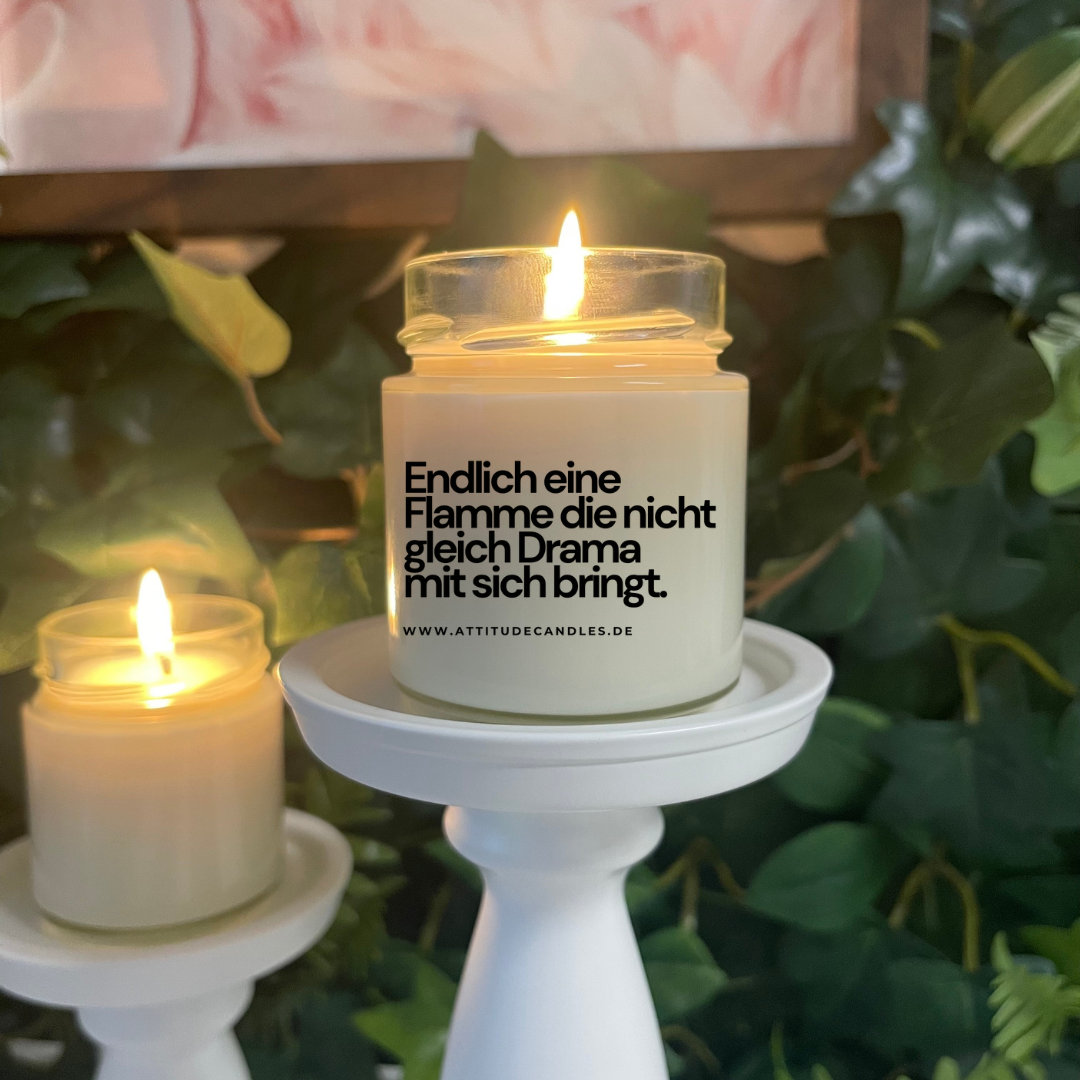 Endlich eine Flamme die nicht gleich Drama mit sich bringt | Attitude Candles