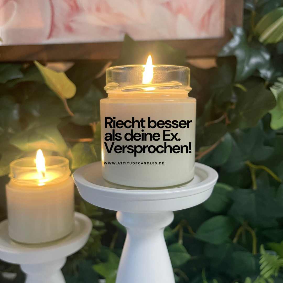 Riecht besser als deine Ex! Versprochen! | Attitude Candles