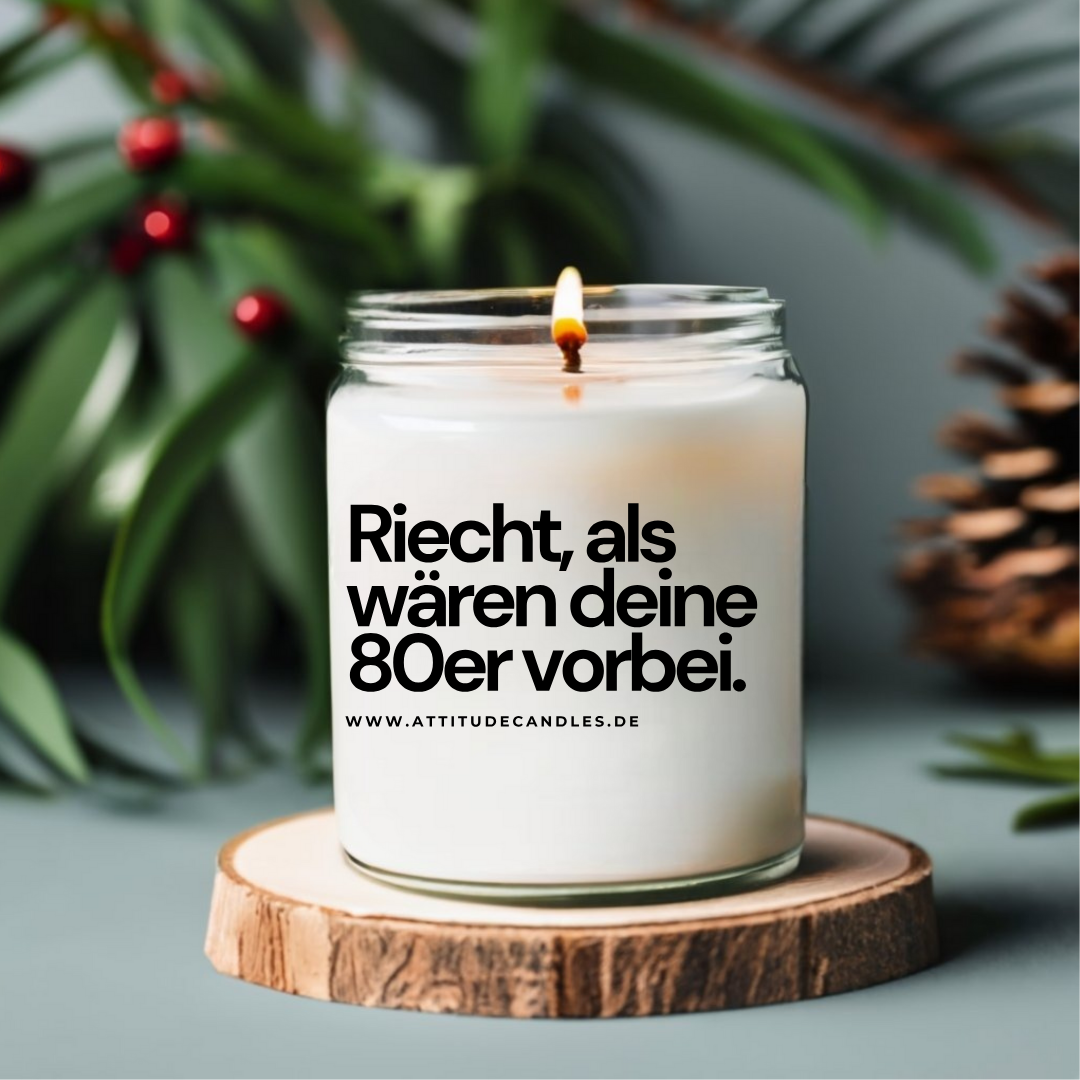 Riecht, als wären deine 80er vorbei