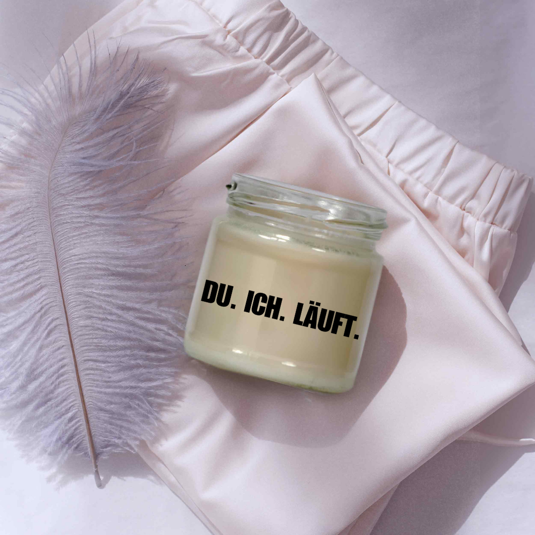 Du. Ich. Läuft. | Attitude Candles | 150ml Sojawachs | 40h Brenndauer