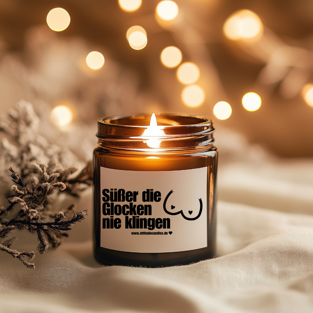 Süßer die Glocken nie klingen | Attitude Candles | versch. Größen | 30h oder 50h Brenndauer