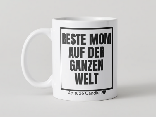 Beste Mom auf der ganzen Welt | Tasse | Attitude Candles