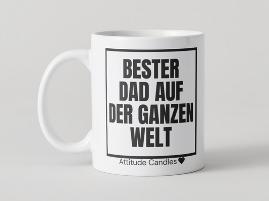 Bester Dad auf der ganzen Welt | Tasse | Attitude Candles