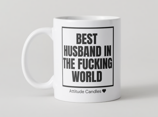 Best Husband in the fucking world | Tasse | Attitude Candles