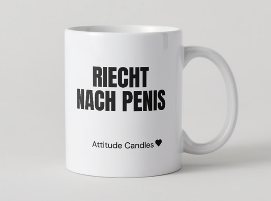 Riecht nach Penis | Tasse | Attitude Candles