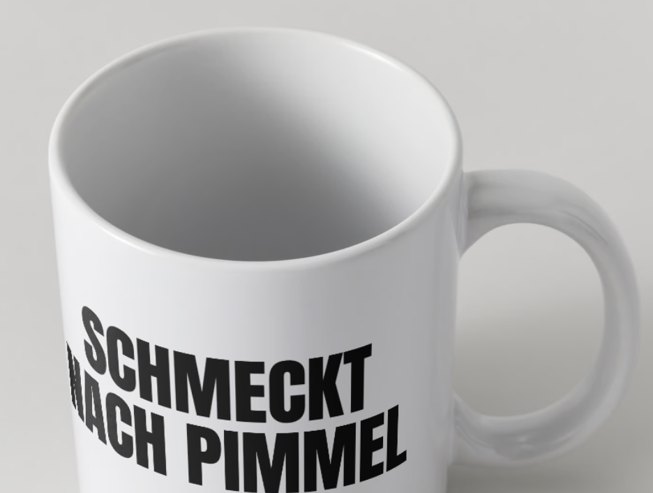 Schmeckt nach Pimmel | Tasse | Attitude Candles