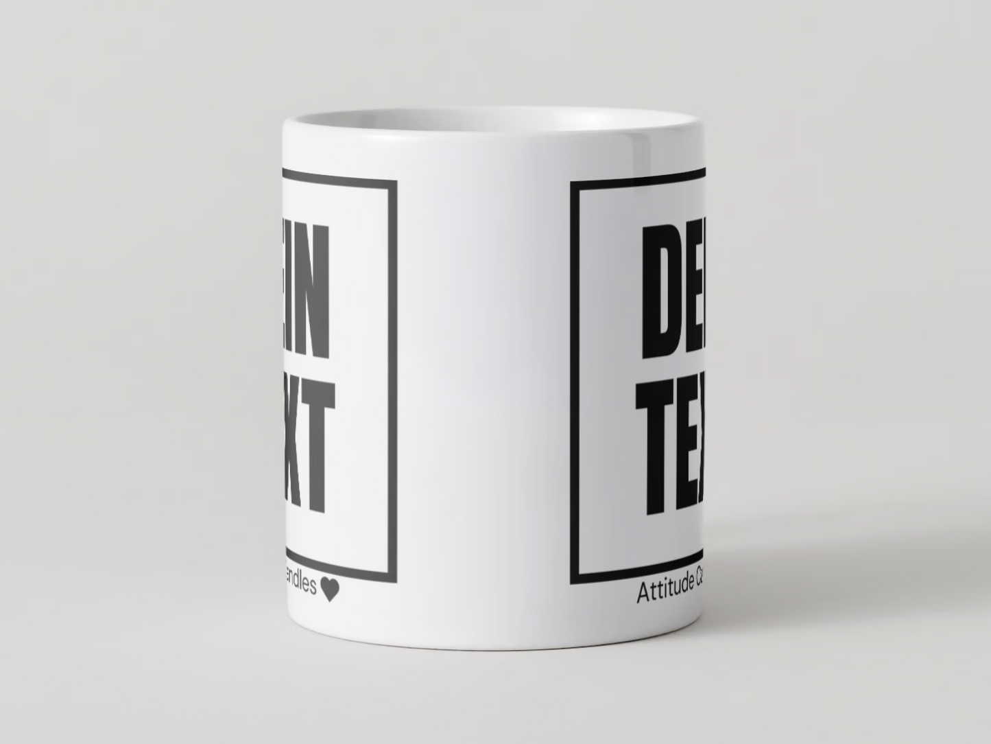 Gestalte deine eigene Tasse | Tasse | Attitude Candles