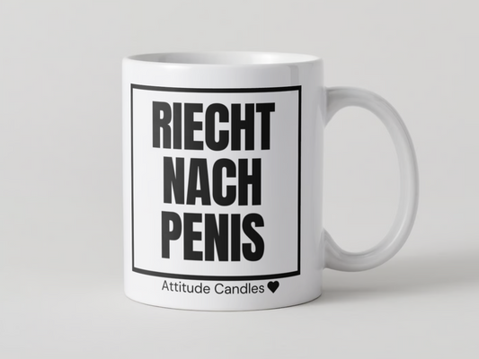 Riecht nach Penis | Tasse | Attitude Candles