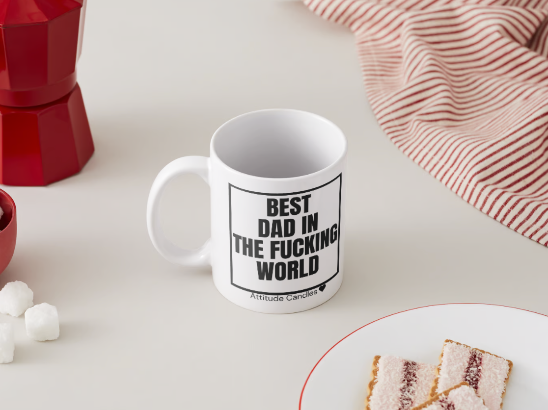 Best Dad in the fucking world | Tasse | Attitude Candles