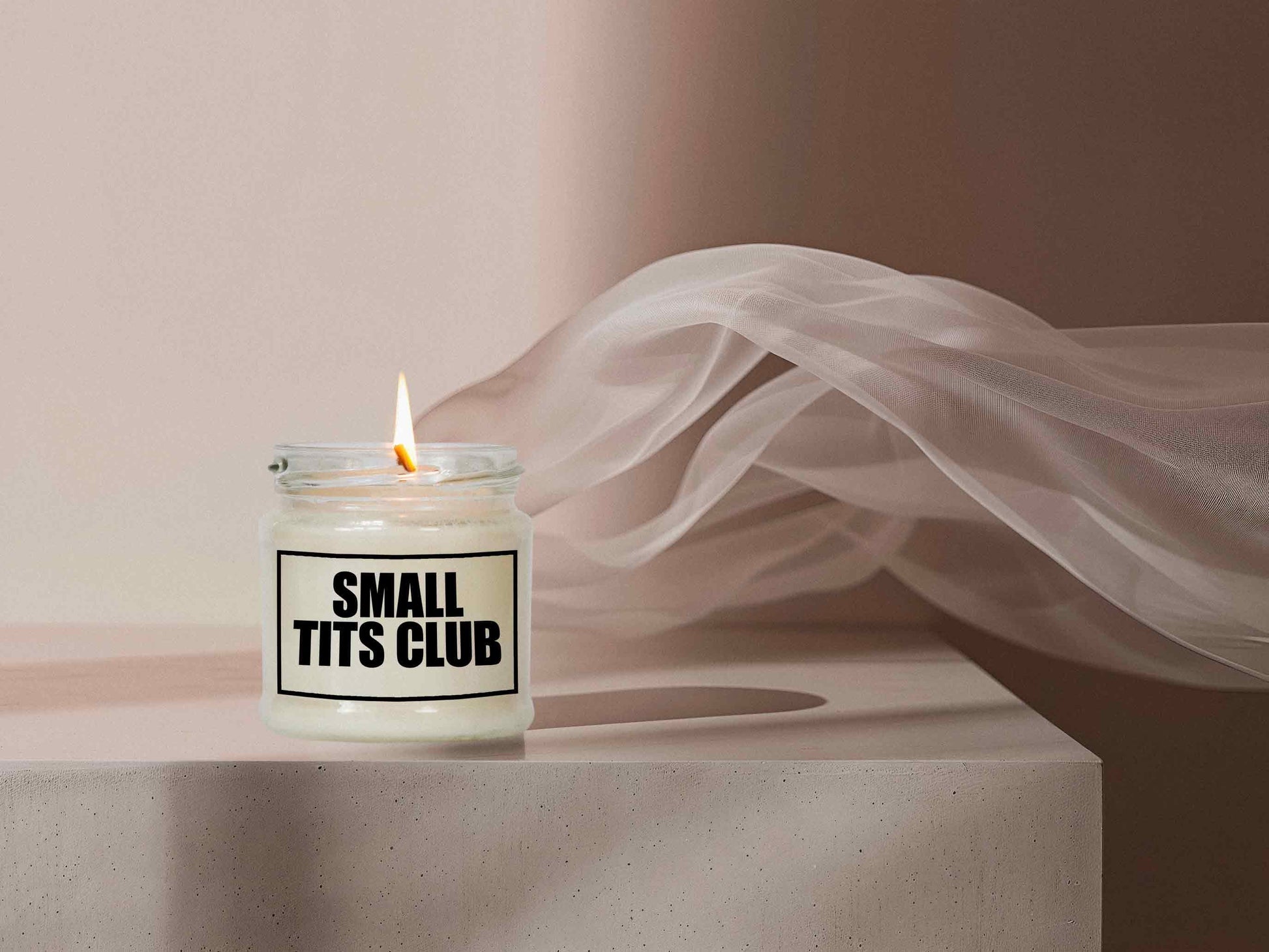 Small tits club | Attitude Candles Attitude Candles